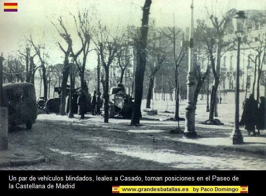 TANQUES EN LA CASTELLANA